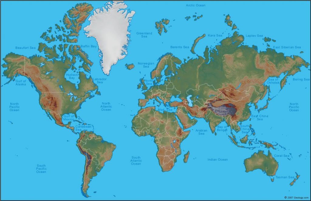 cpc based on world map