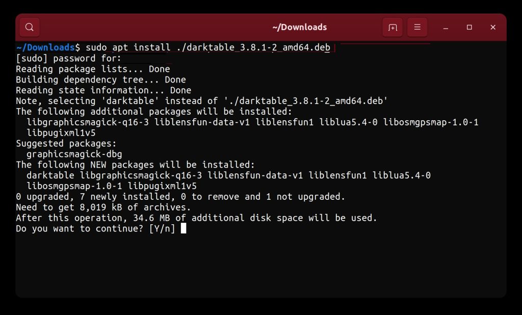 how to install deb file in ubuntu